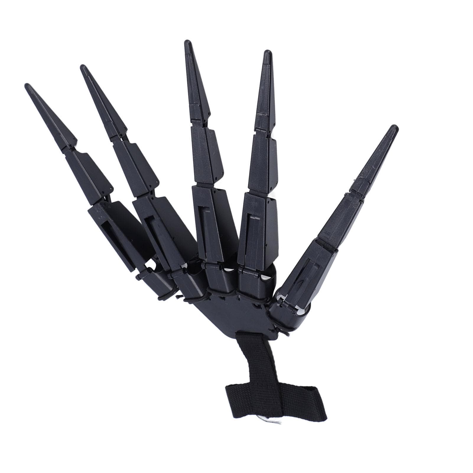 Festival Articulated Fingers Spider Claw Finger Prop Black Spider Claw Prop for Festival Cosplay