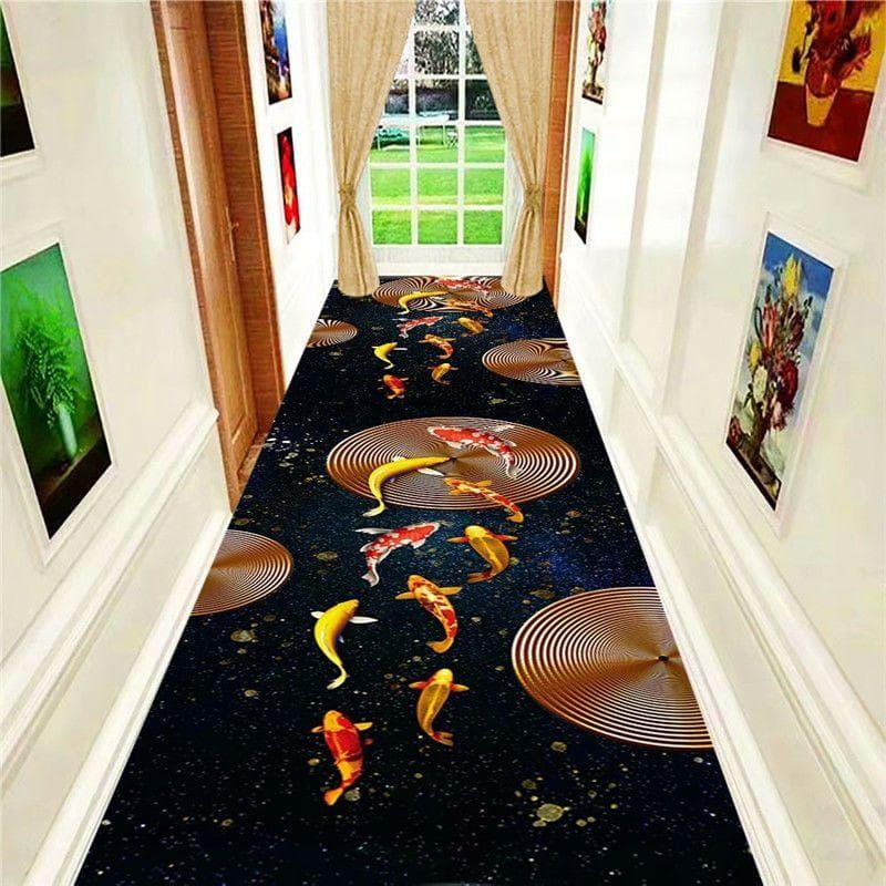 All Size Hallway Carpet Wedding Corridor Rug Stairs Carpet Home Floor Runners Rugs Hotel Entrance Aisle Floor Long Rug Bedroom 60x100cm