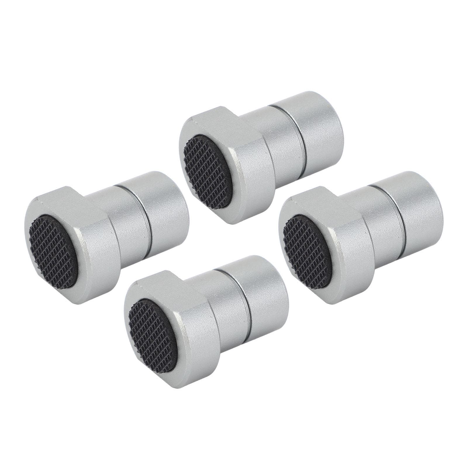 4 Pcs Bench Dog 20mm Aluminum Alloy Workbench Dog Stop with Non Slip Pad for MFT Table