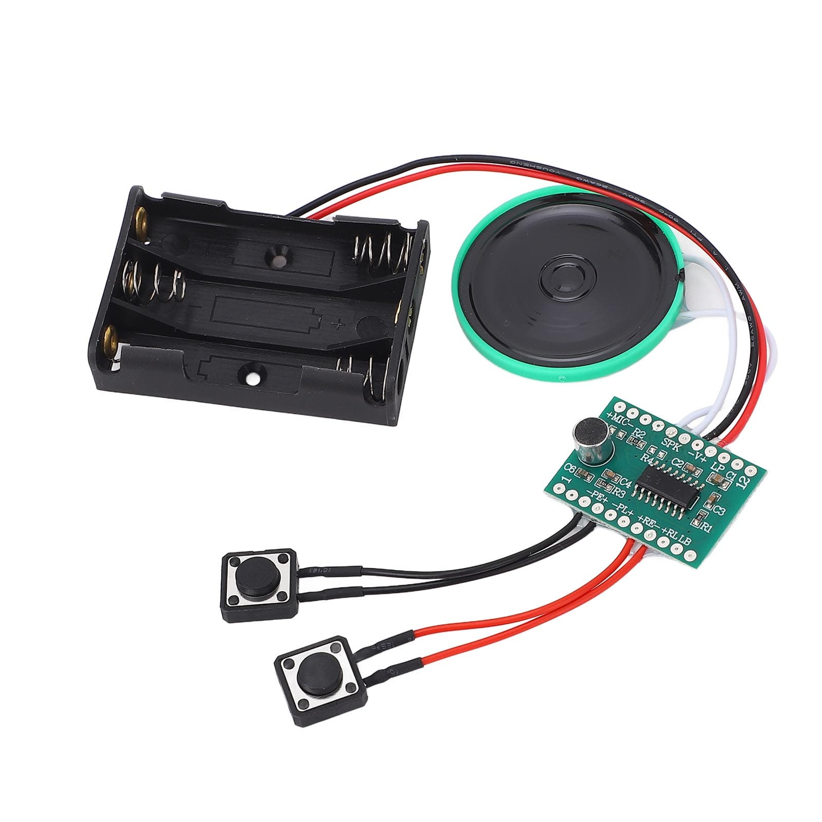 4 Minutes Sound Module Button Control DIY Music Sound Talk Recordable Chip for DIY o Cards Xmas