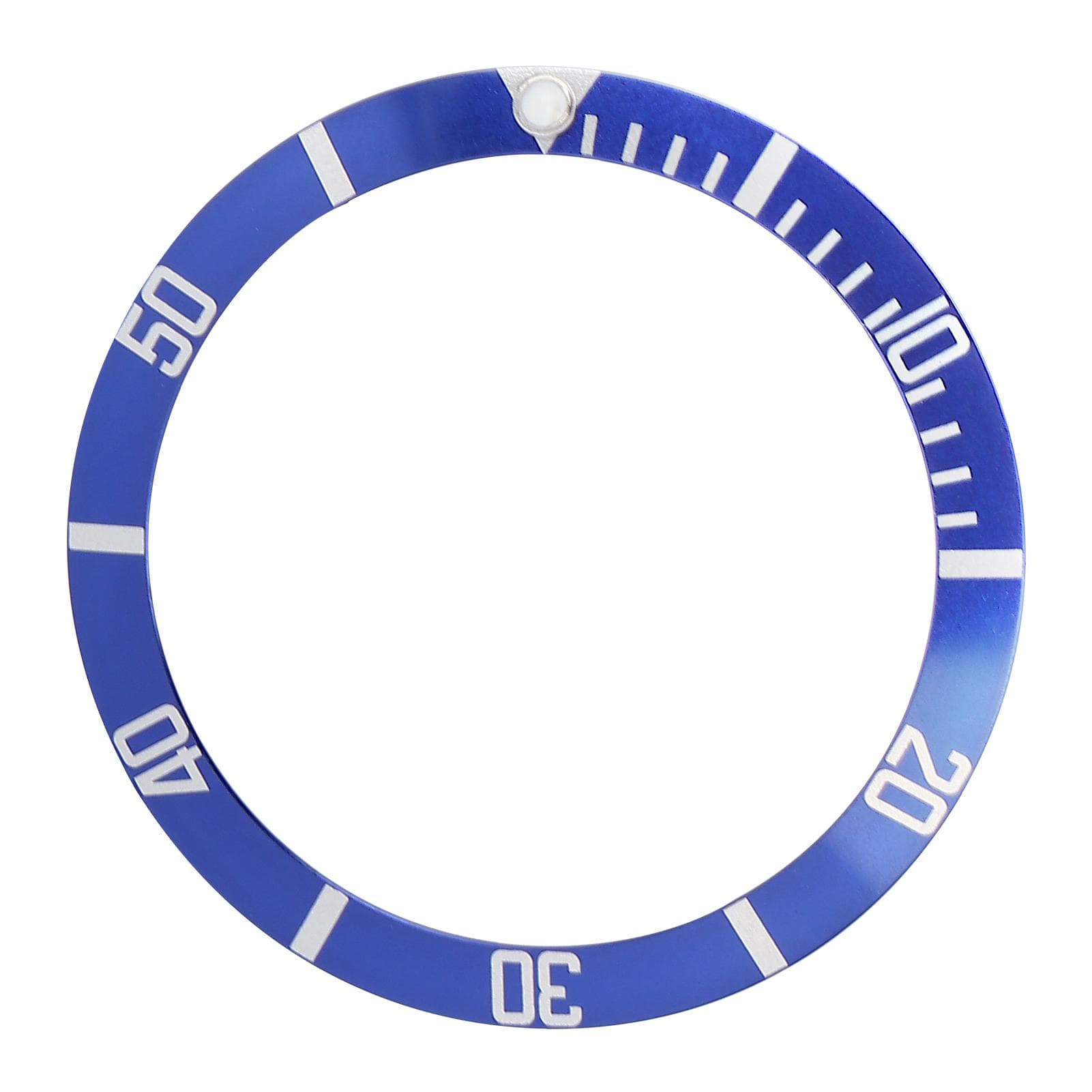 Professional Wristwatch Bezel Insert Loop Replacement Watch Bezel Insert Ring AccessoryBlue blue