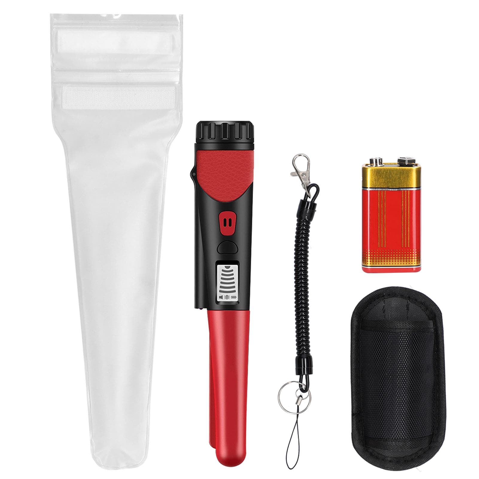 Handheld Metal Detector Coins Positioning Device Portable Underground Metal Detect Rod Multipurpose multicolour