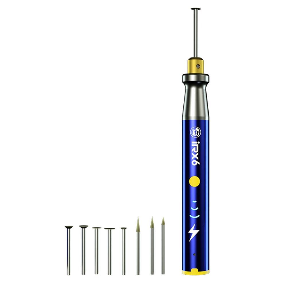 IRX6 Portable Speed Adjustable Electric Grinding Engraving Pen Mini Grinding Pen Handheld multicolour