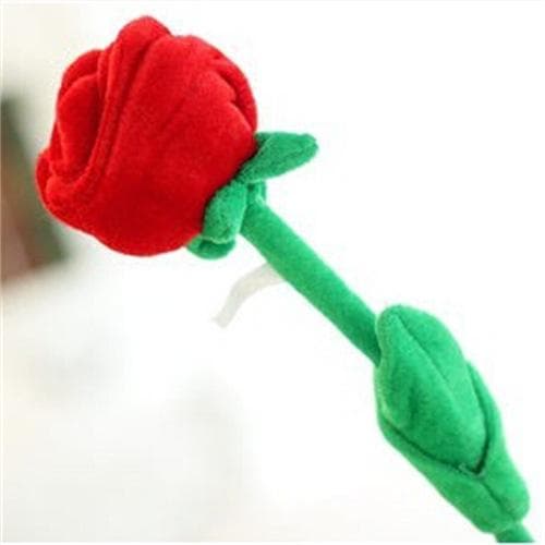Scene Layout Roses Cute Simulation Home Fabric Flower Arrangement Decoration Cartoon Sunflower Hotel Decoration 60cm rose red