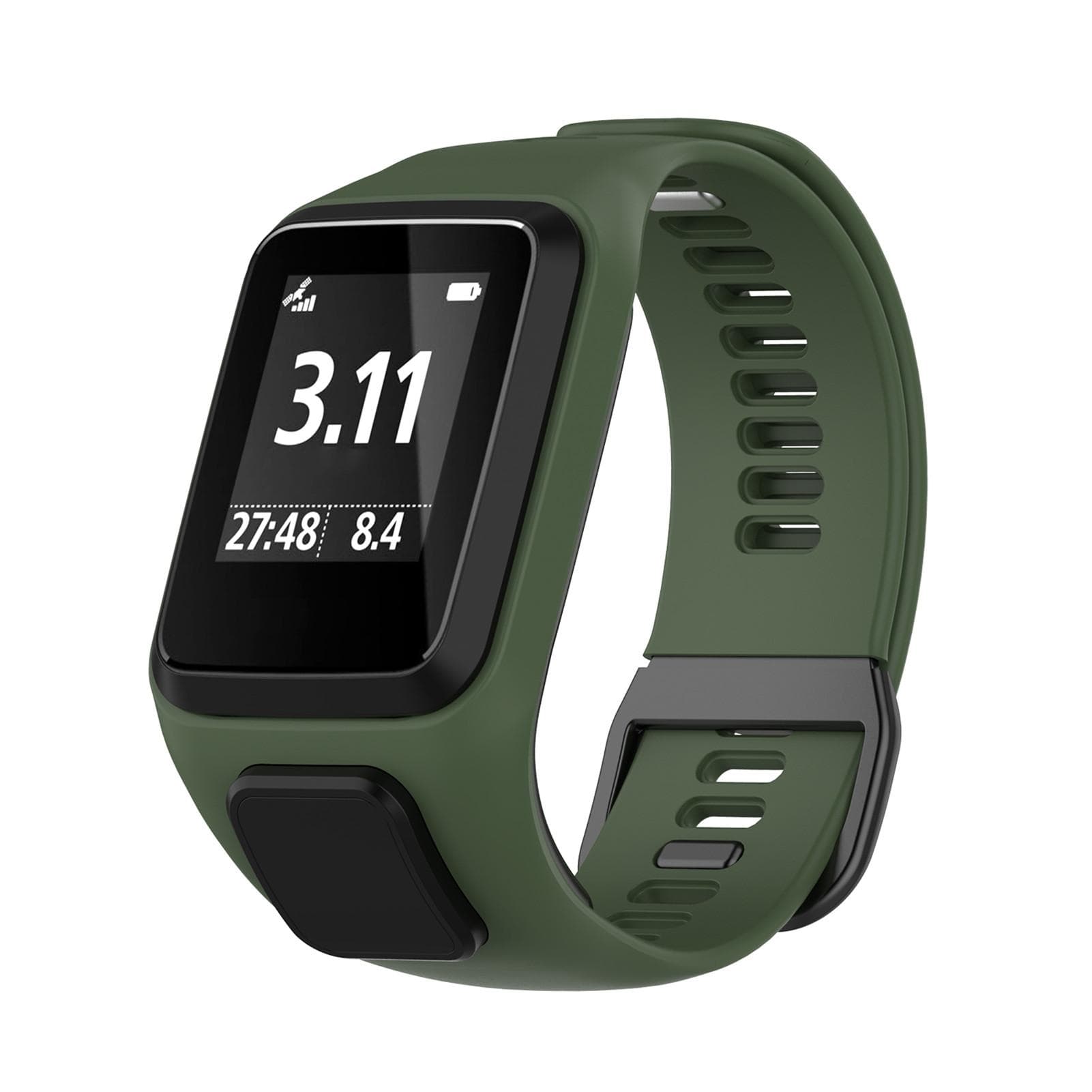 Compatible for TomTom Smart Bracelet Strap Compatible for Tom Tom Runner23 Spark Silicone
