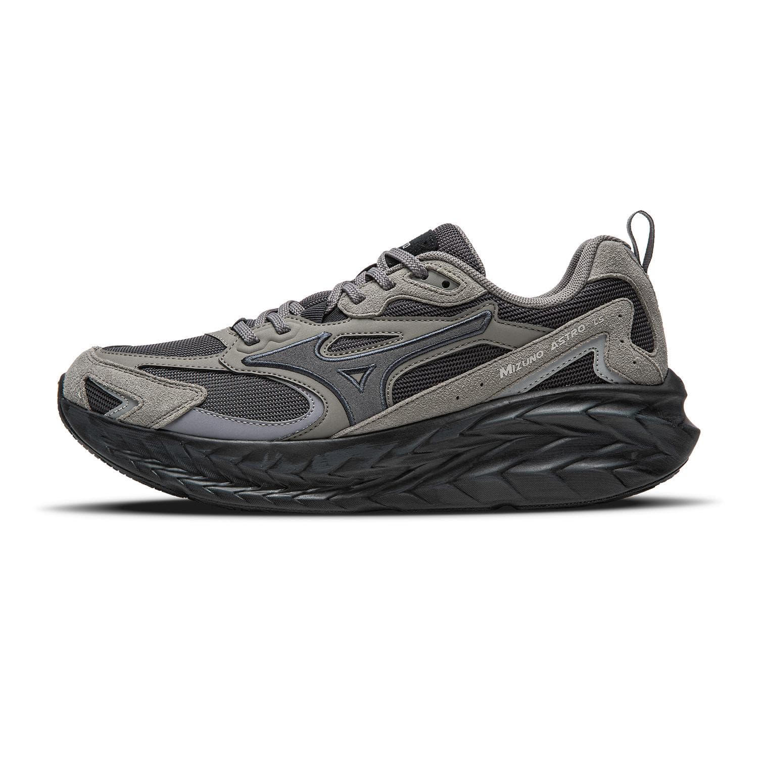 Mizuno ASTRO LS Low top Running Shoes Unisex Pinstripe Gray D1GH252102 40