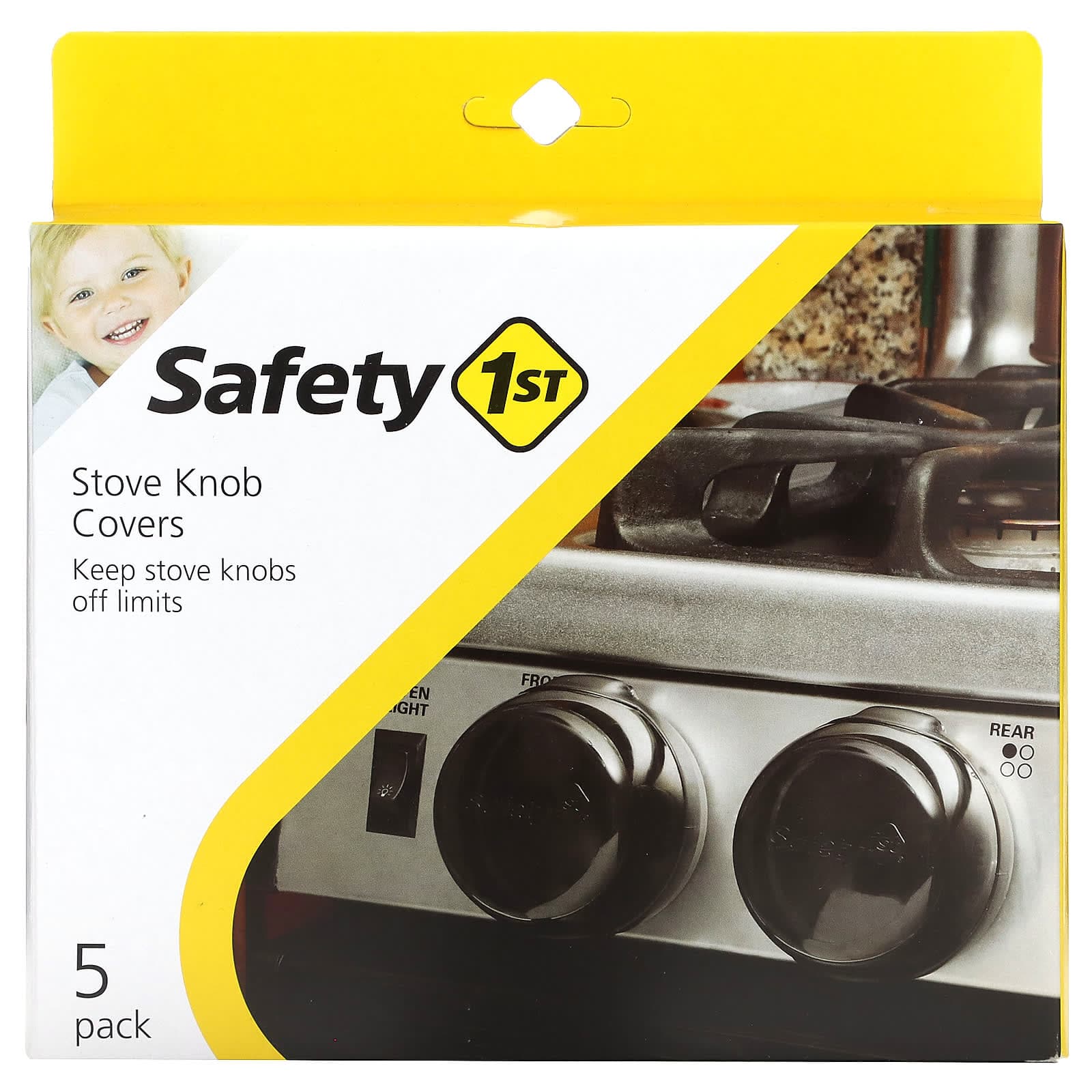 Safety 1st, Stove Knob Covers, 5-Pack