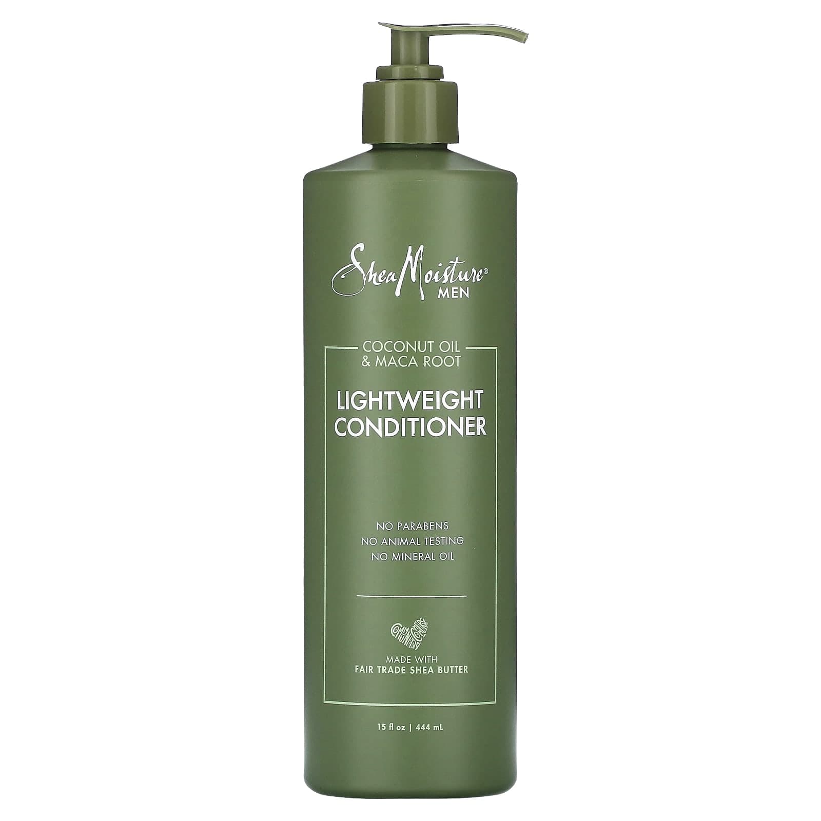 SheaMoisture, Men's, Lightweight Conditioner, Coconut Oil and Maca Root, 15 fl oz (444 ml)