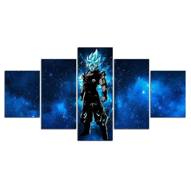 No Framed 5 Panel Gift Japan Anime Modular Wall Art Canvas HD Posters Pictures HD Paintings Home Decor Living Room Decoration 40x60cm*2 40x80cm*2 40x100cm*1