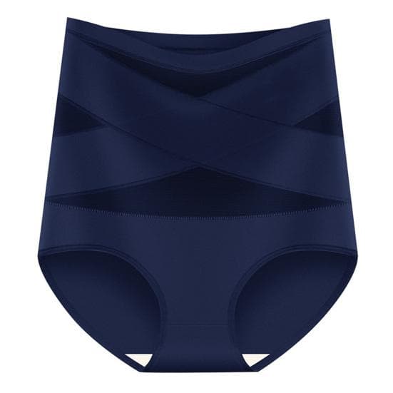 High Waist Women Butt Lifter Body Shaper Briefs Tummy Control Shapewear Panty Slimming XXXL dark blue