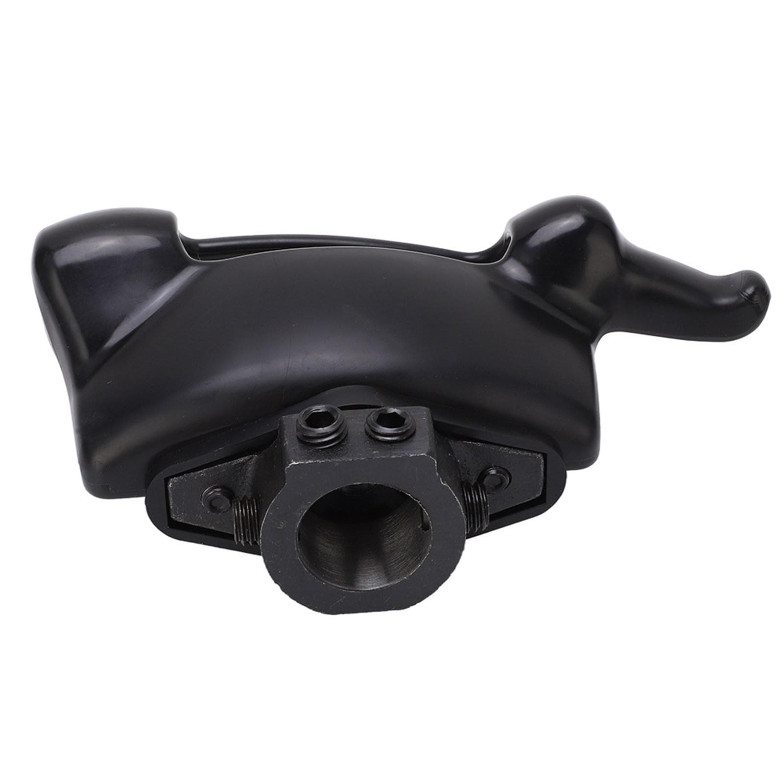 Black Tire Changer Machine Plastic and Iron Mount Demount Duck Head Kit Dia 30mm white