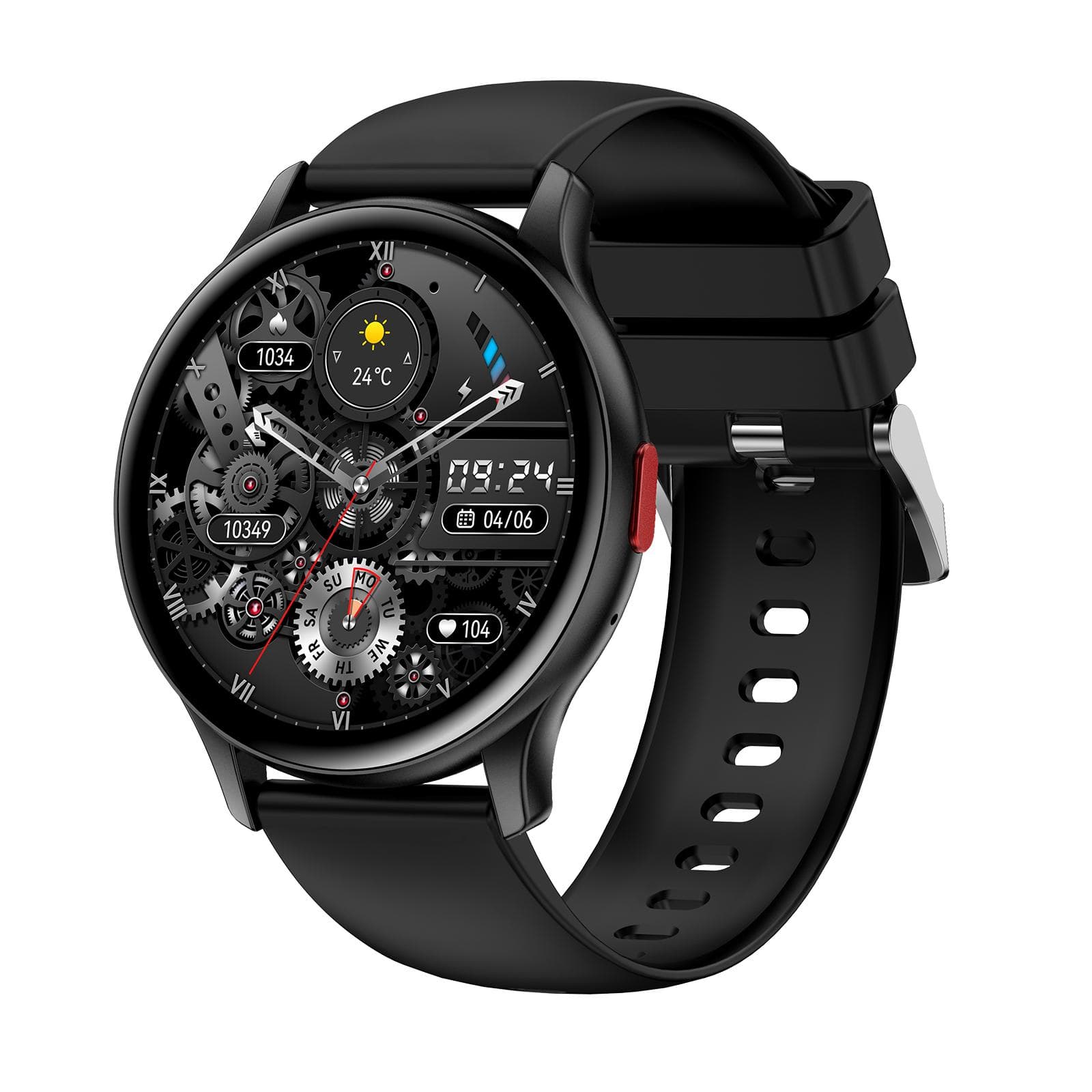 SENBONO MAX11 Smart Bracelet Sports Watch 1.43-Inch AMOLED FullTouch Screen Fitness Tracker IP68 brown