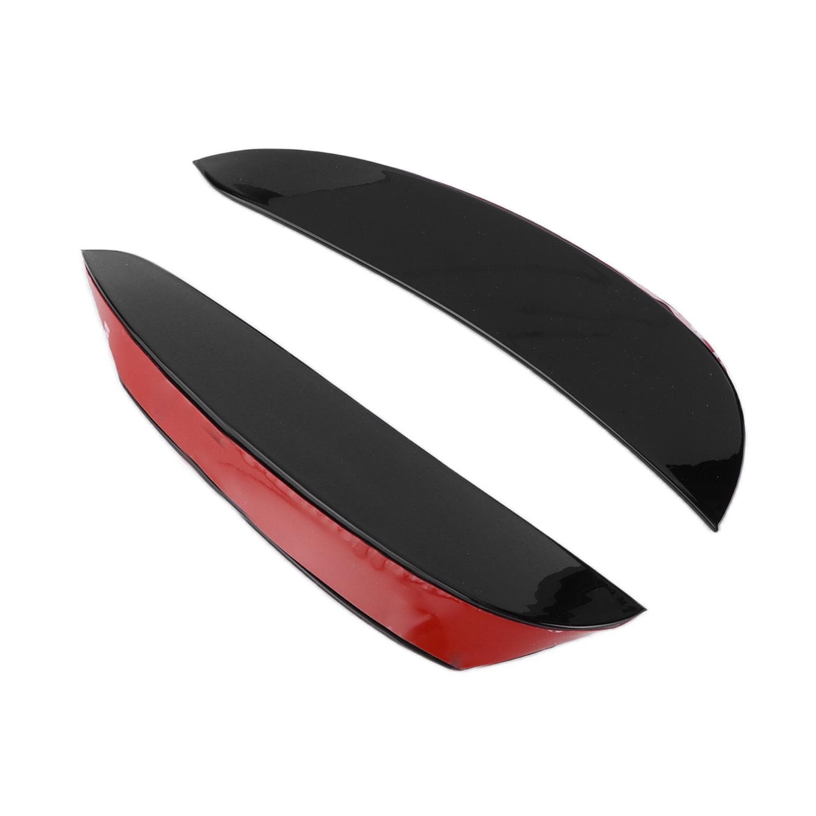 2 Pcs Front Bumper Canard Car Spoiler Wing Car Adaptations Replacenment for Mercedes Benz E Class