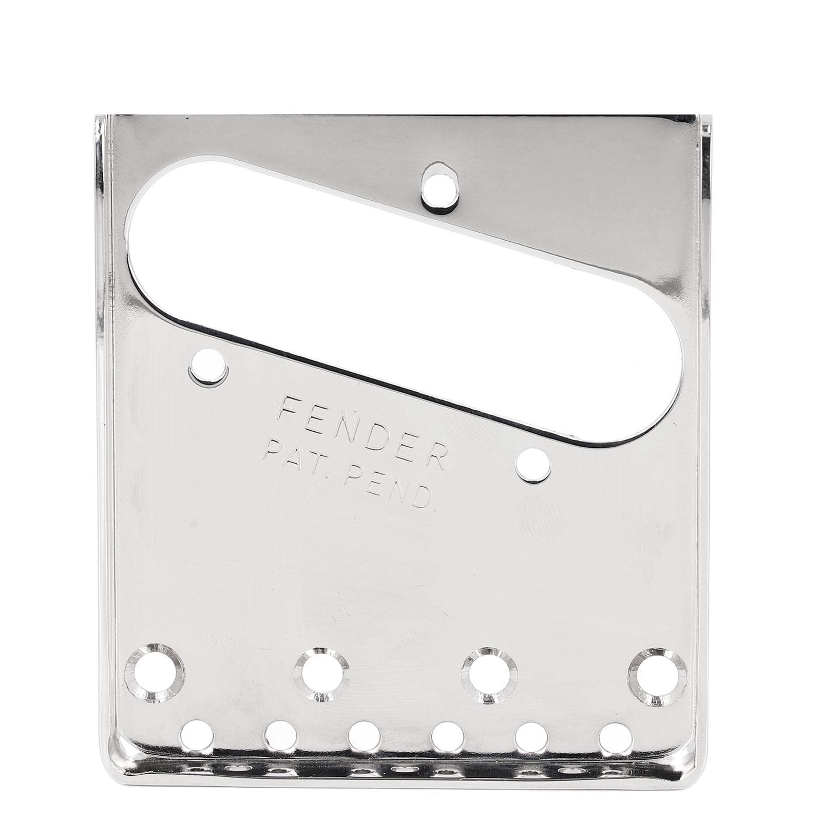 Electric Guitar Bridge Plate Stainless Steel Top Loading Guitar Bridge Plate for TL Cigar Box