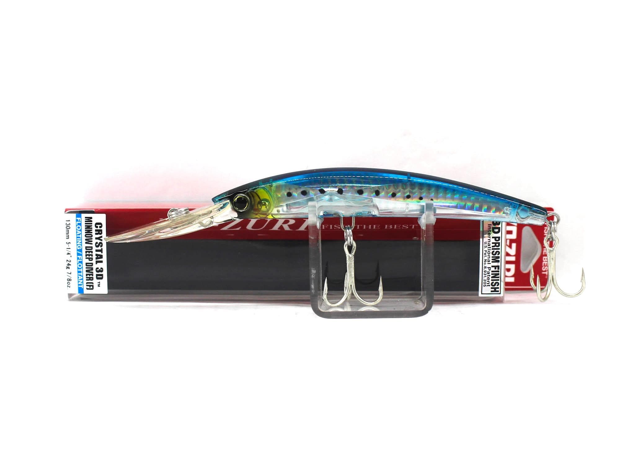 Yo Zuri 3D Crystal Minnow DD 130 mm Floating Lure F1153-GHIW (6522)