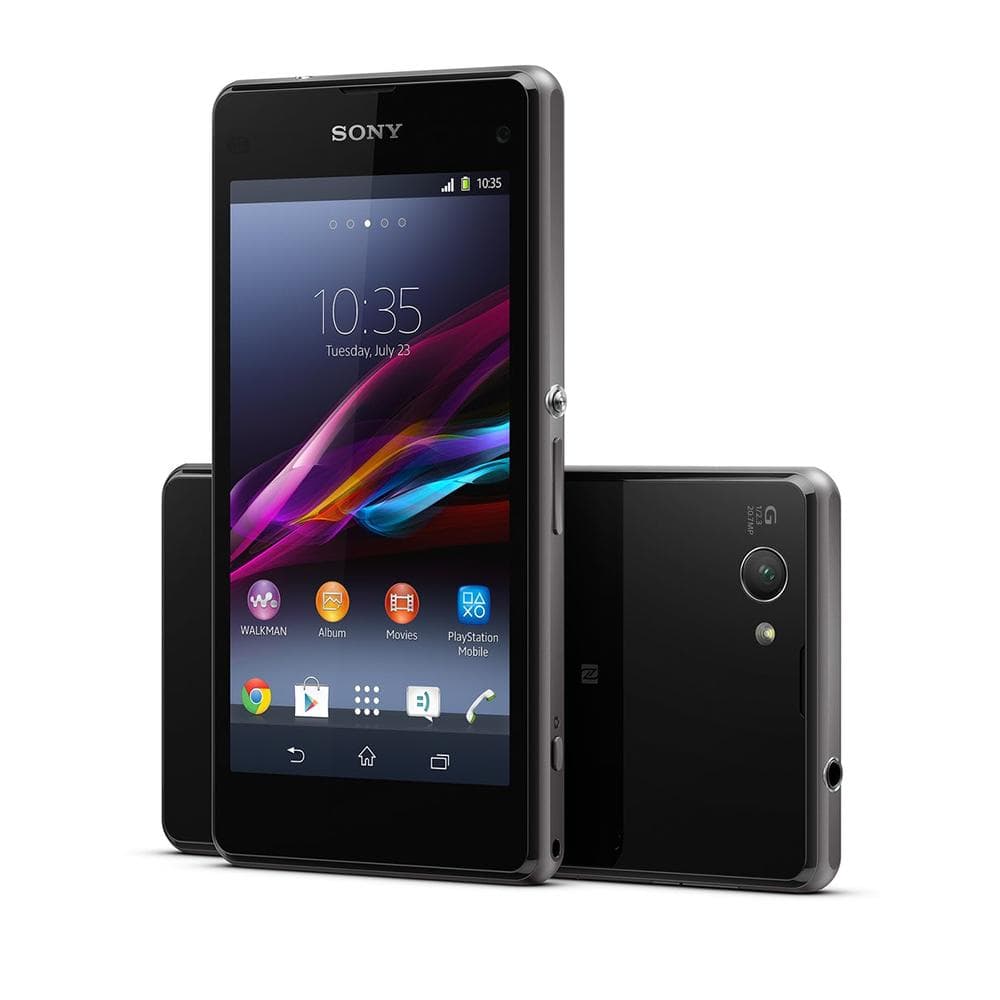 Refurbished Sony Xperia Original Sony Xperia Z1 Compact D5503 Unlocked 4G 16GB 2GB RAM Mobile Phone With Single SIM Simple Set black