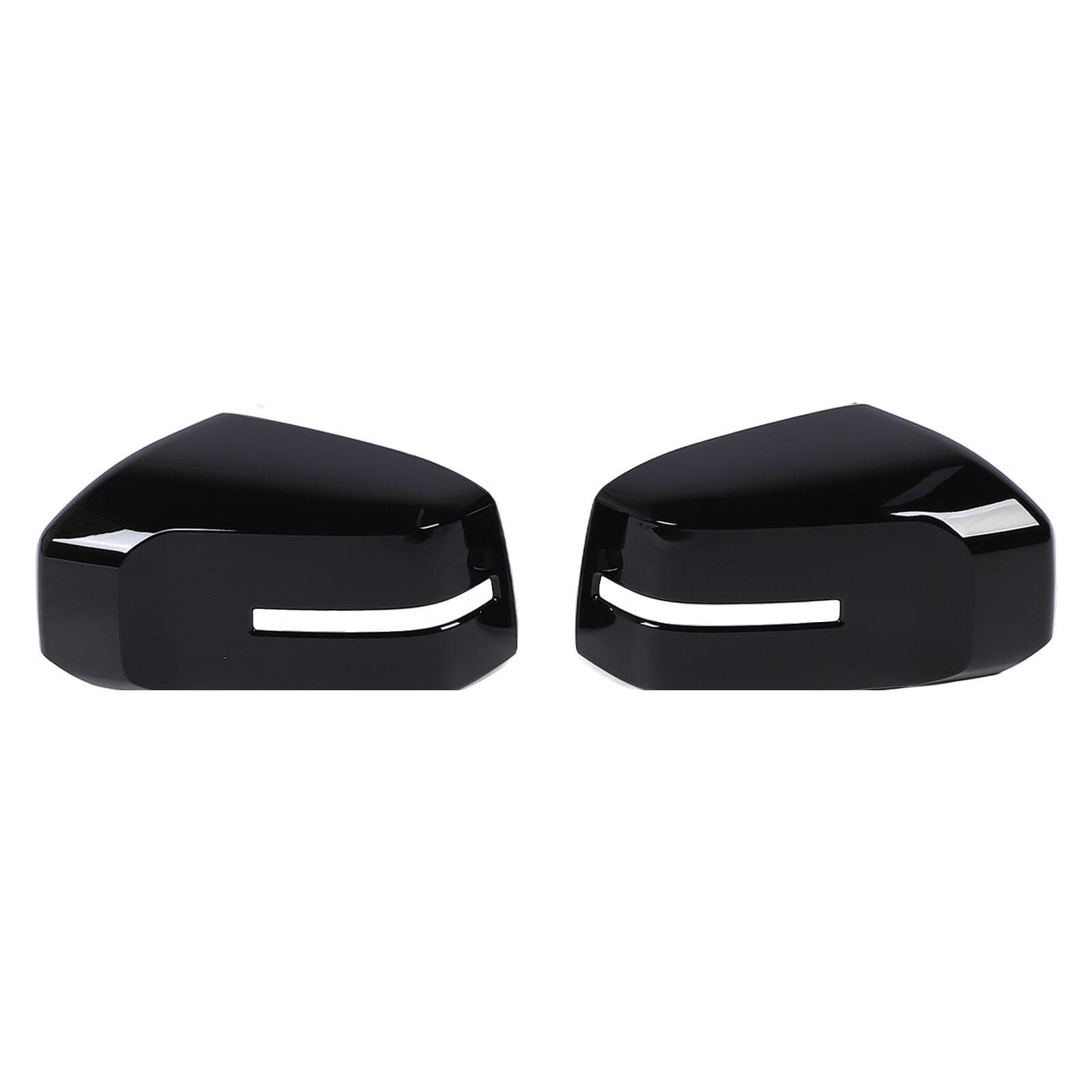 2PCS Rearview Mirror Cap Left and Right Exterior Rear View Mirror Housing Cap for Triton L200 2023