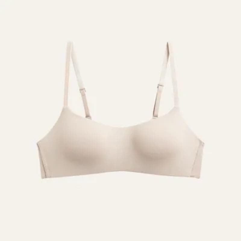 Seamless Tube Top Bras Women Underwear Small Chest Bras Women's Upper Support Bra Non-Wire Female Sexy Lingerie Solid Intimates XL white