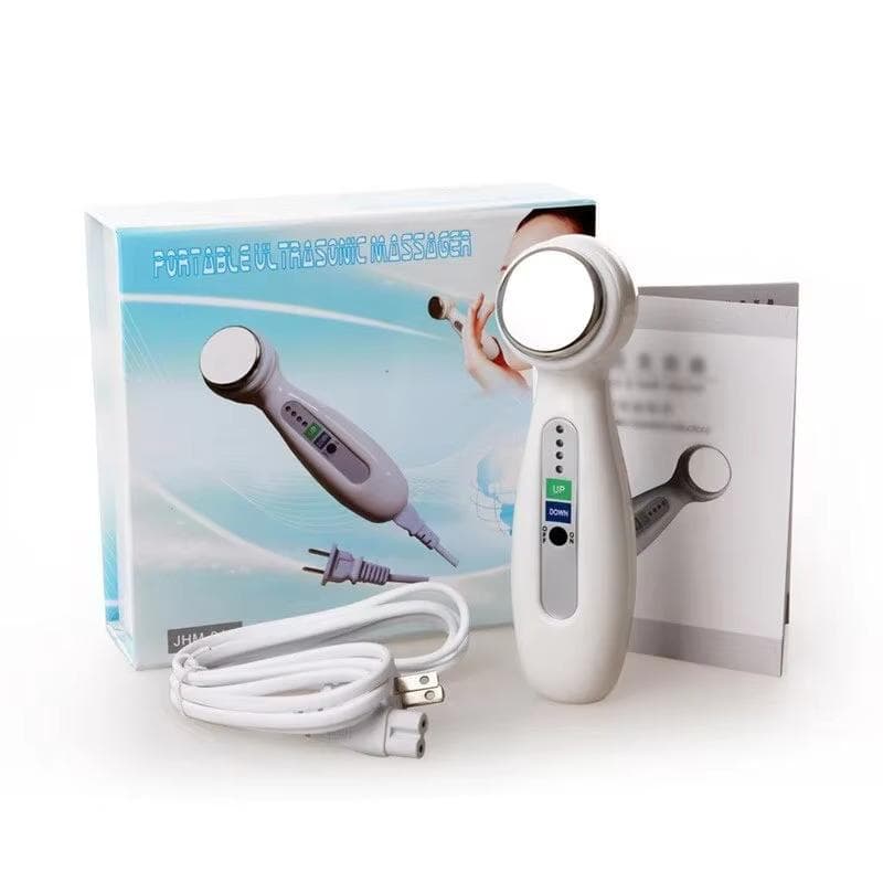 Beauty Massage,Portable Ultrasonic Portable,Beauty Instrument,Ultrasonic Beauty Instrument White EU
