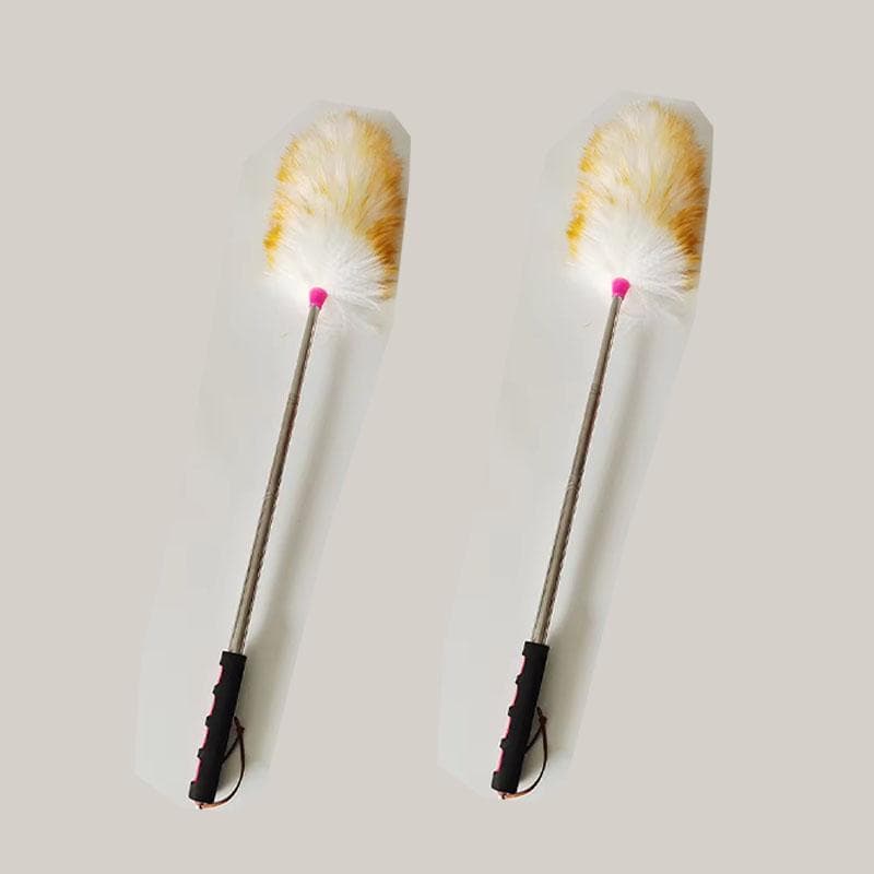 Scalable Wool Duster Household Cleaning Dust Duster Brush Car Cleaning Sweeping Dust Home Use Washable Clean Houseware Tools