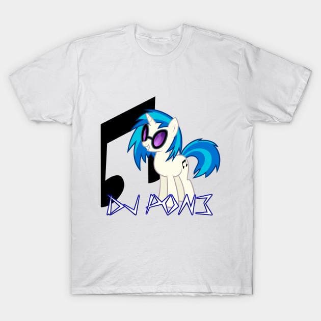 T Shirt Women Dj Pon3 And Cutie Mark Harajuku Print Kawaii Tshirt Summer Short Sleeve Female T-Shirt Top Tee M