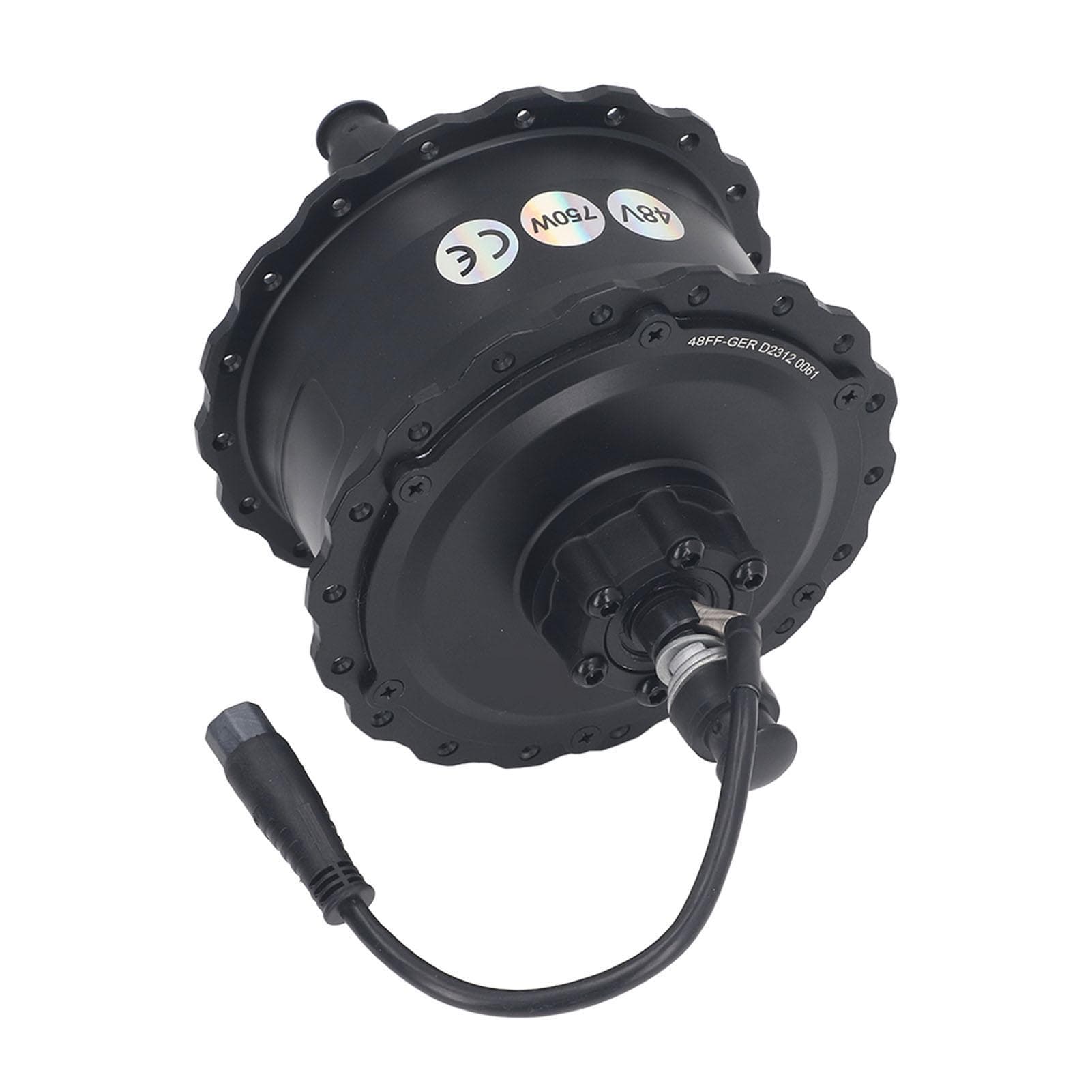 48V 750W Electric Bike Brushless Toothed Hub Motor Aluminum Alloy Rear Drive Hub Motor IP65