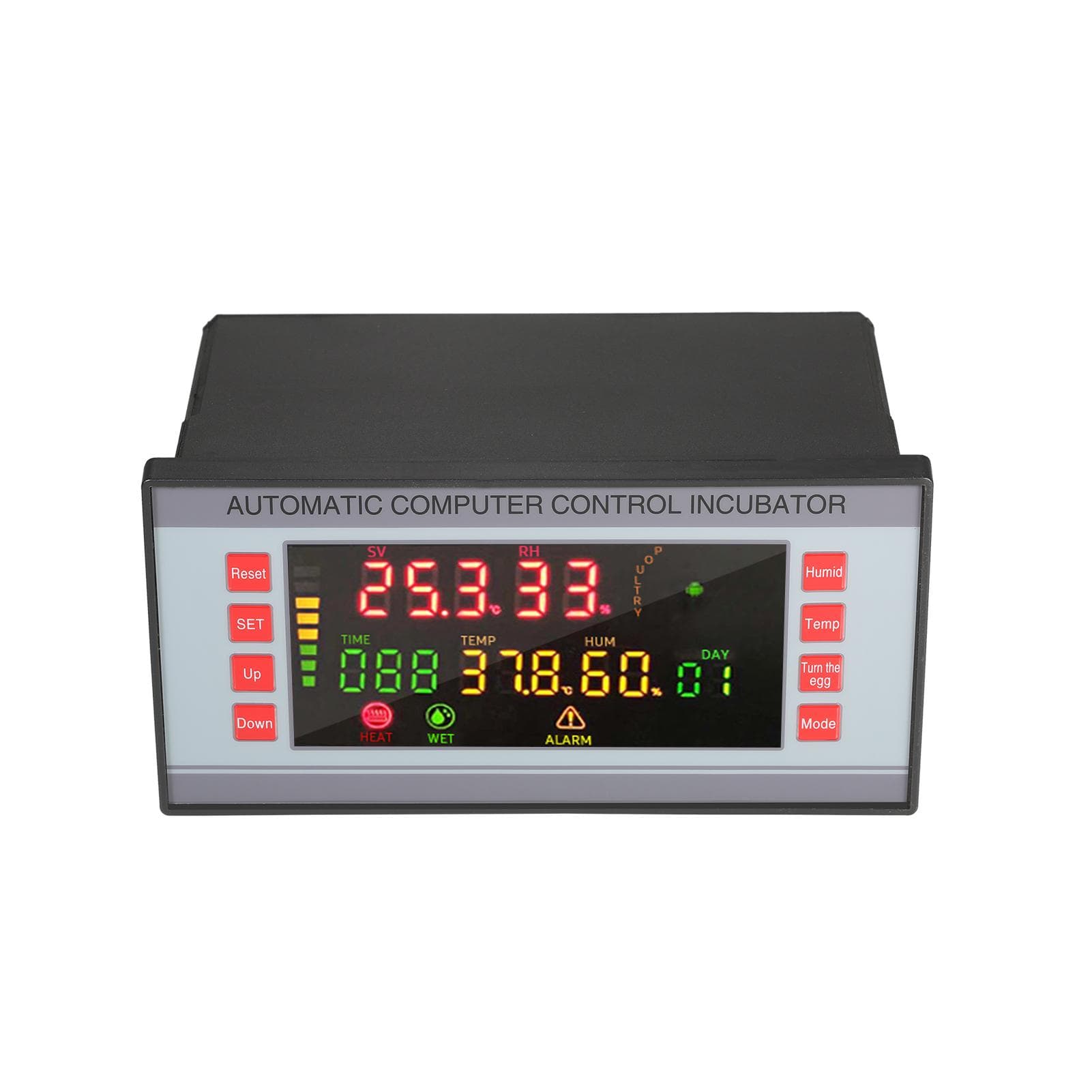 LED Color Screen Automatic Incubator Controller Egg Incubator Controller Machine Poultry Egg Model B