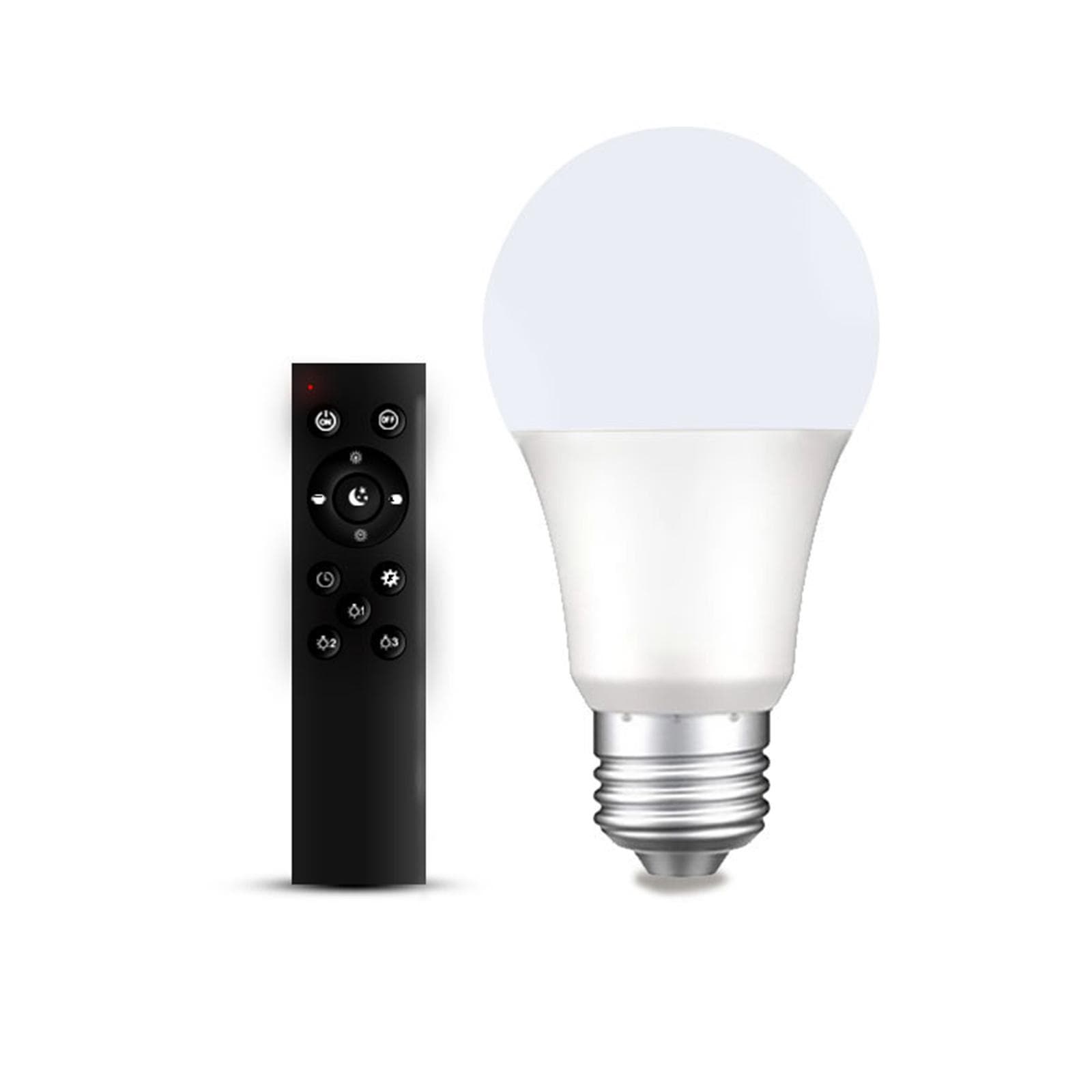 Smart Light Bulb Remote Control LED Lights Infinity Dimming Color Changing Bulb Lights 9W & E26