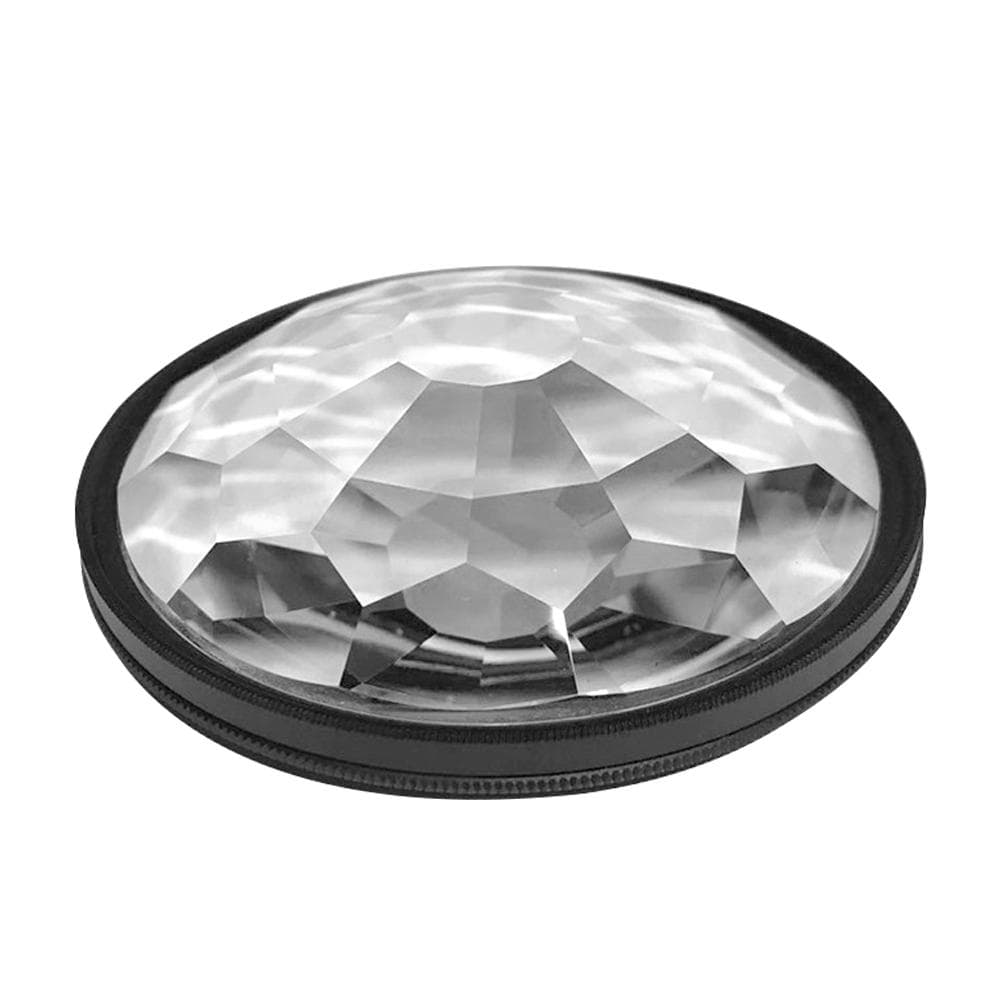 77mm Kaleidoscope Prism Camera Glass Filter Variable Number of Subjects SLR Photography Accessories multicolour