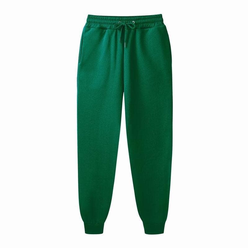 New Men Joggers Brand Male Trousers Casual Pants Sweatpants Jogger 13 Color Workout Sweatpants S green