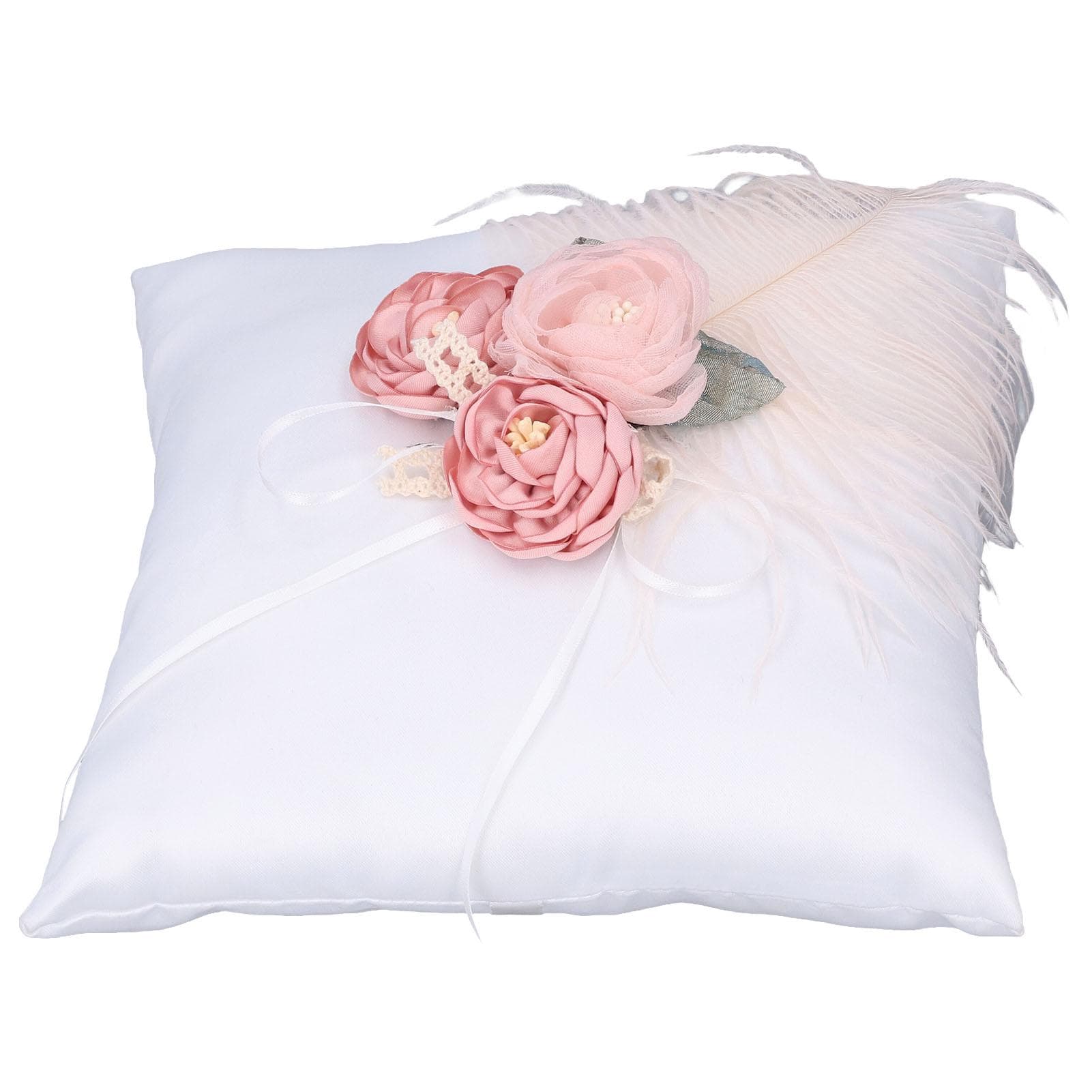 Wedding Ring Pillow Cloth Wedding Cushion Romantic Wedding Supplies for Ceremony Decoration