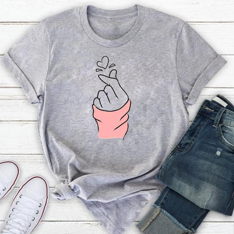 Letter Style Trend Cute Lovely Print Graphic Tee Ladies Female T Clothing Summer Top Casual Women's Fashion Short Sleeve T-shirt S