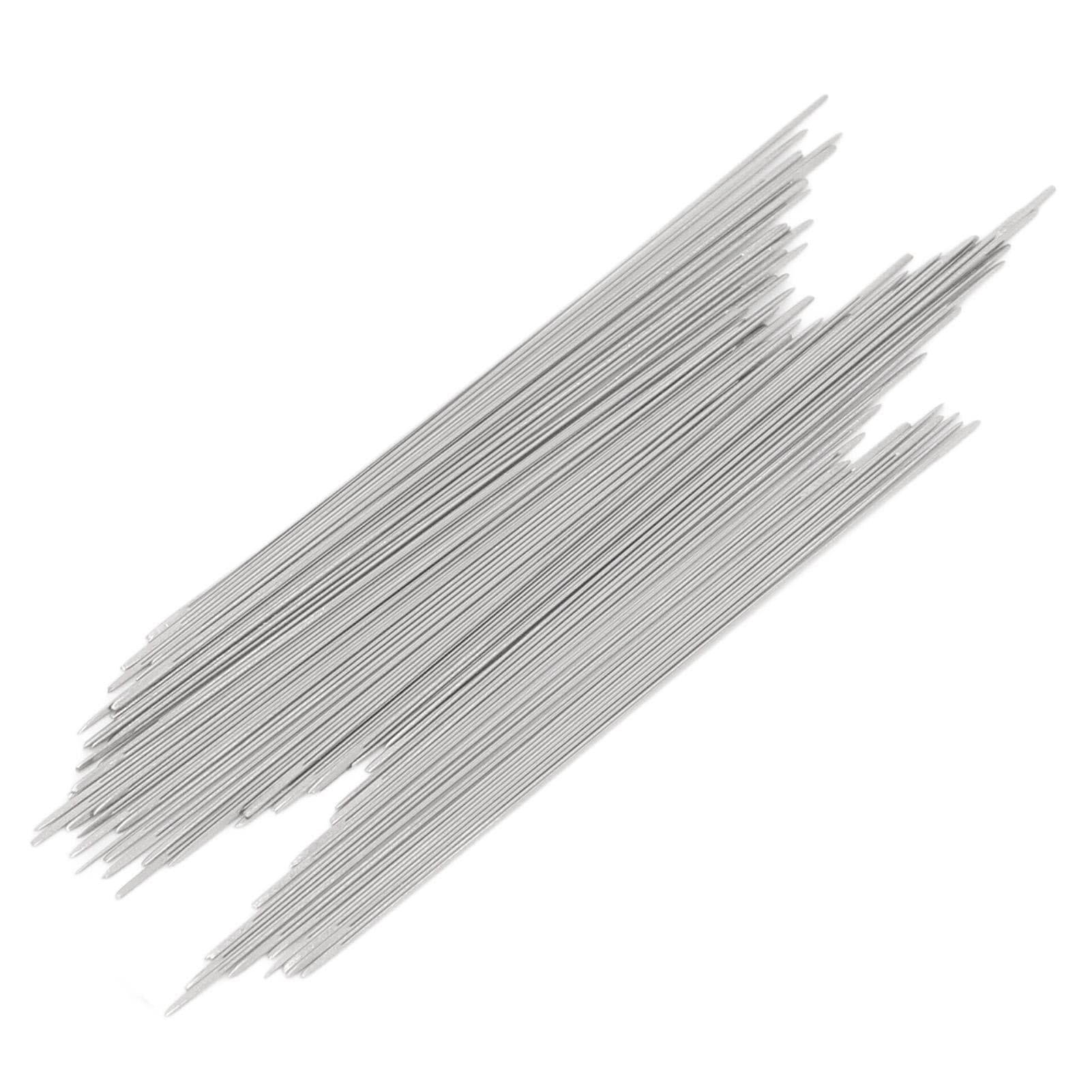 50PCS Large Eye Beading Needles Effective Stable Stainless Steel Beading Embroidery Needles for DIY