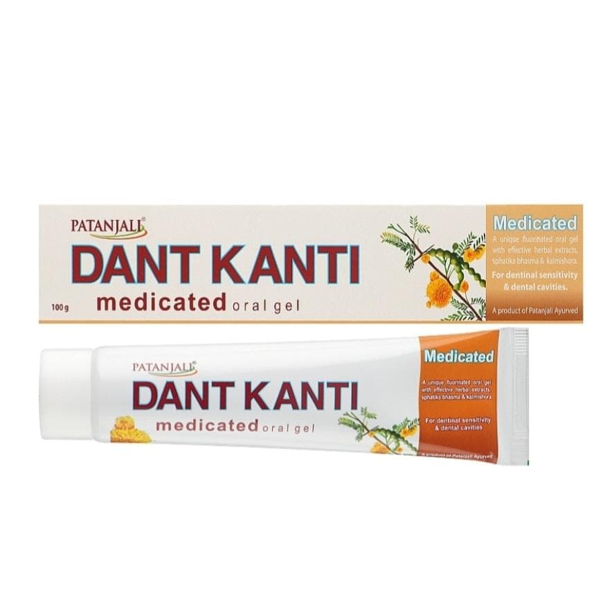 Oral treatment gel Patanjali Ayurved Dant Kanti Medicated Oral Gel 2 pcs