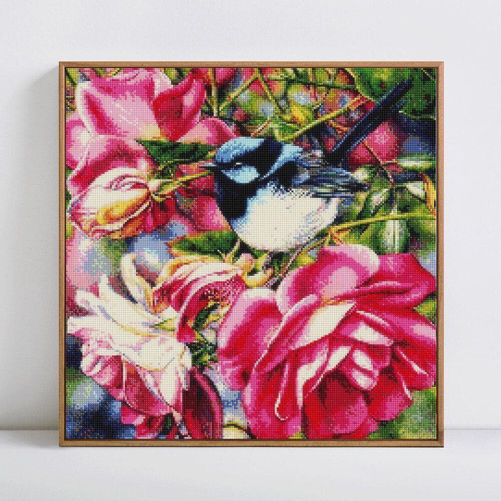 5D DIY Diamond Painting Bird Full Display Diamond Mosaic Embroidery Sale Pictures 30x30CM