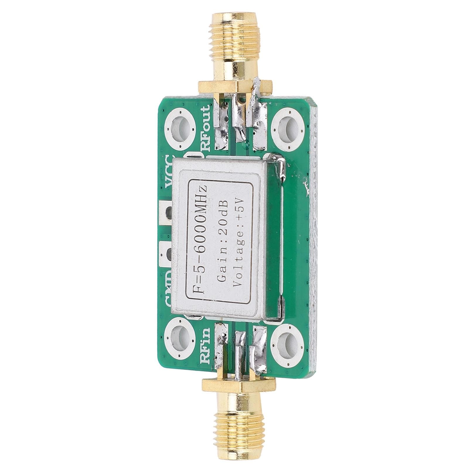 RF Module Ultra Wideband Medium Power Amplifier with Shielding Case 5M6GHz Gain 20dB