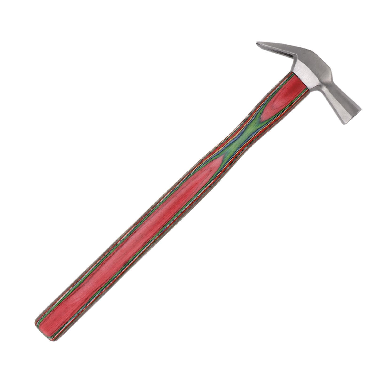 Farrier Hammer Horseshoe Hammer Steel Wooden Handle Horse Shoe Nail Hammer Tool for Hoof Care