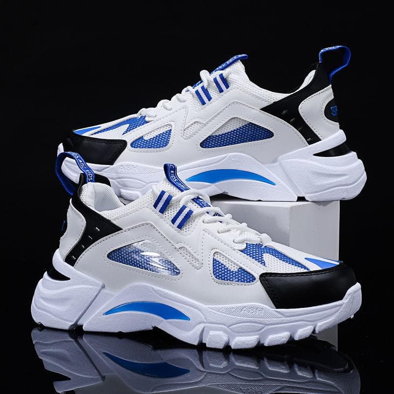Men's Shoes New Korean Fashion Sports Casual Thick Soles Men's Fashion Sports Shoes Running Shoes Dad Fashion Shoes Men 44
