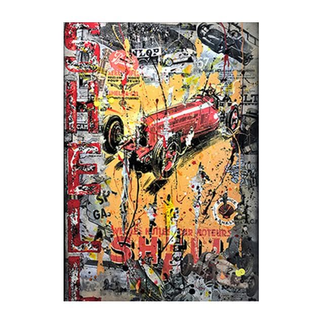 Graffiti Street Art Banksy Balloon Girl Canvas Painting Poster Cuadros and Prints Wall Art Picture for Living Room Home Decor 21*30cm