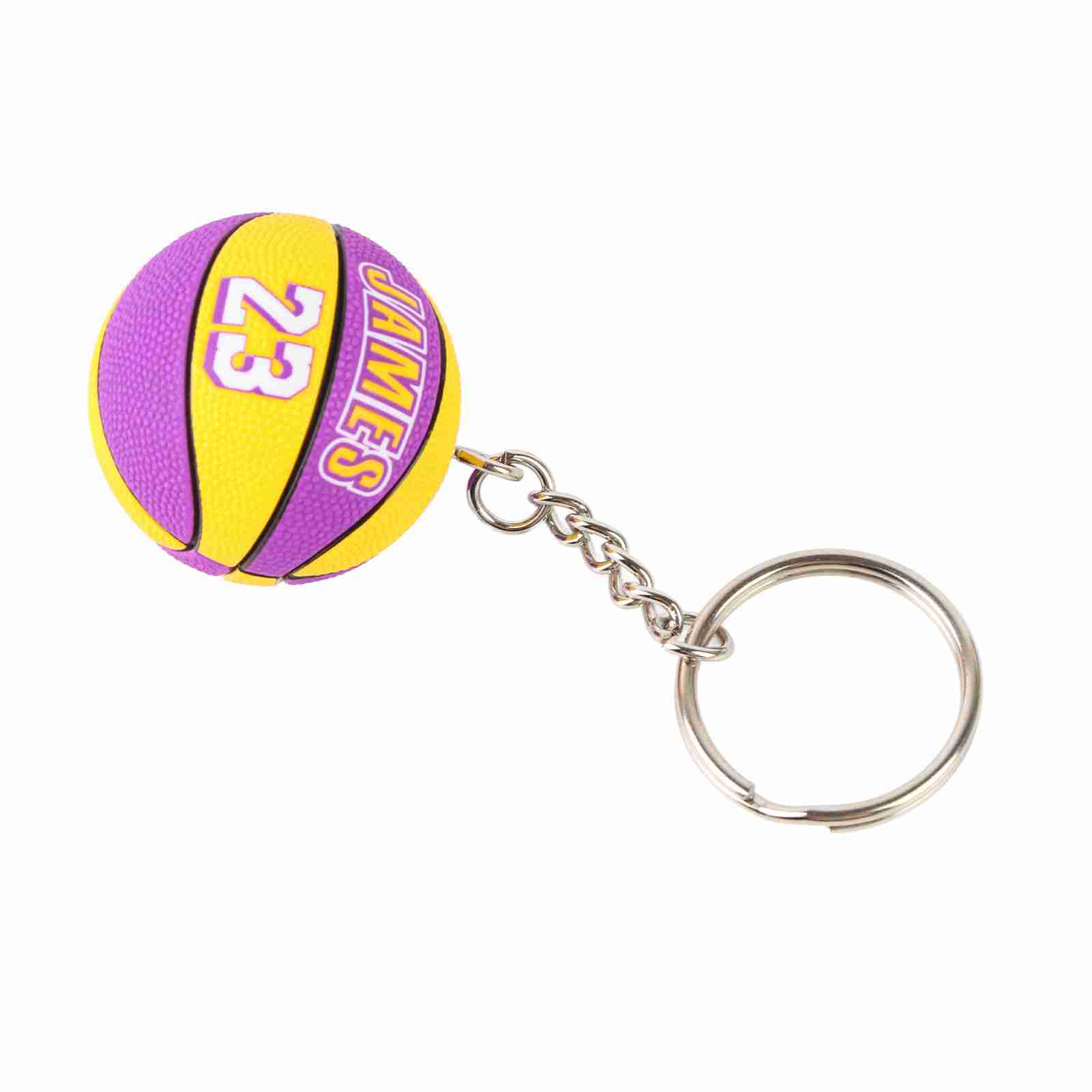 Basketball Keychain Lightweight Portable Premium Metal Exquisite Design Vibrant Colors Key Chain