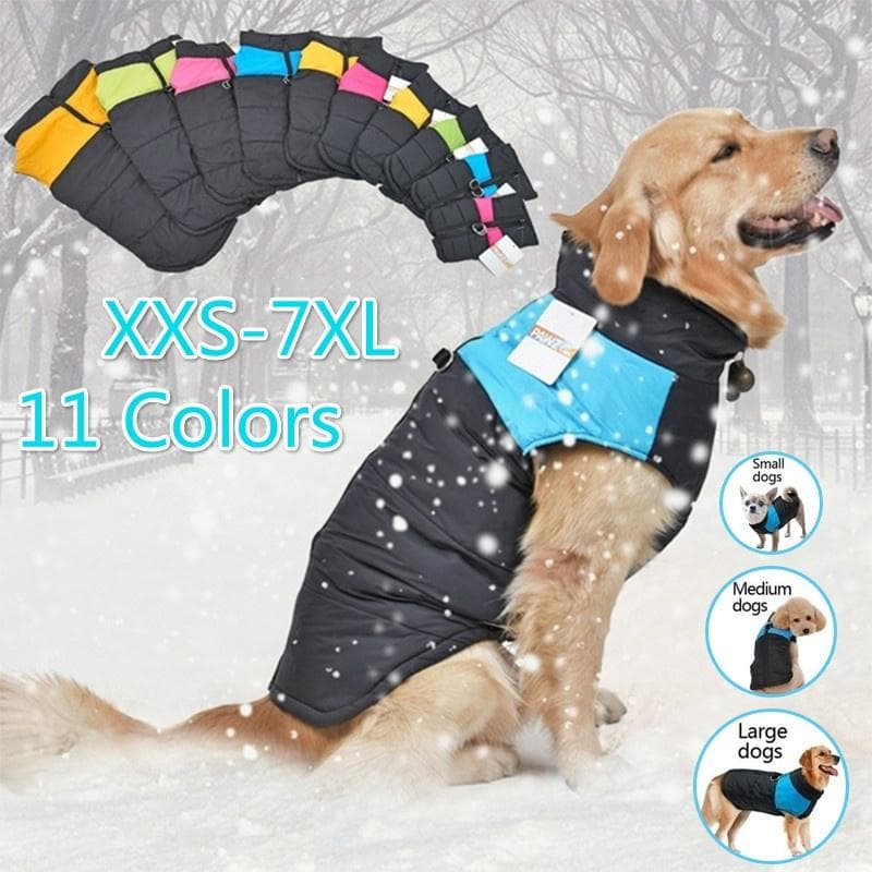 Pet Dog Clothes Winter Autumn Waterproof Puppy Vest Clothing for Dog Jacket for Dog Chihuahua Clothing Pet Clothes Dog Outfit S(1.5-2.5Kg) orange