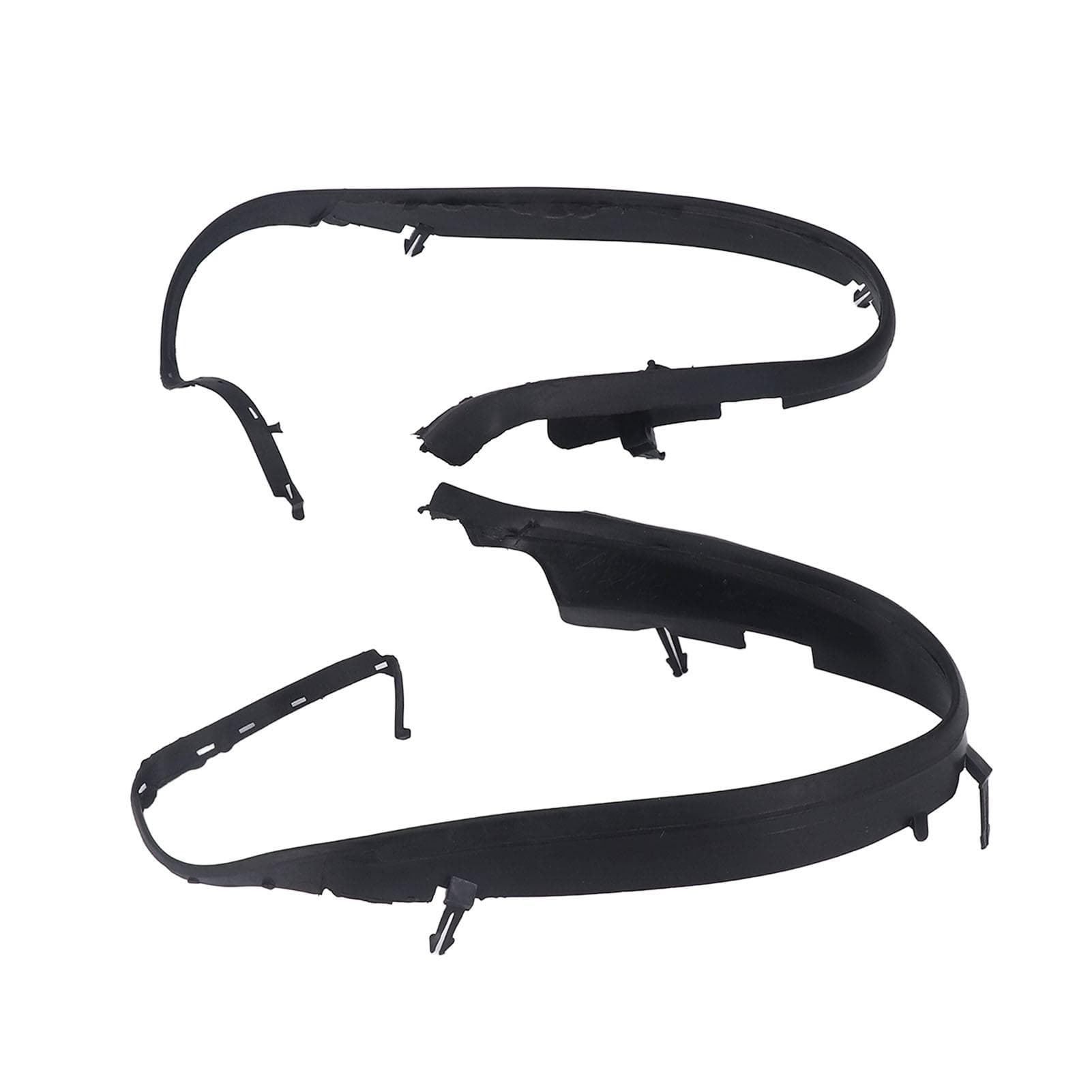 Pair Front Headlight Seal Trim Decoration 4B0941191A Left Right Rubber Replacement for A6 C5