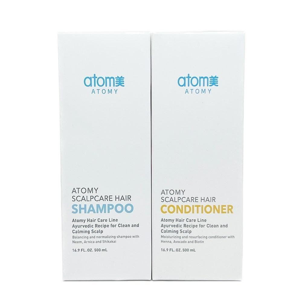 Atomy Scalp Care Shampoo 500ml + Conditioner 500ml, 1 unit