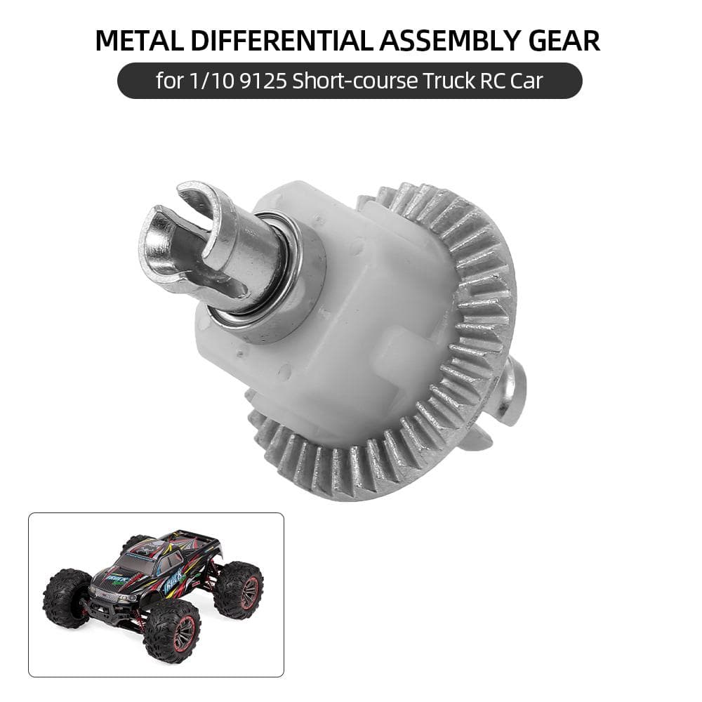 XINLEHONG TOYS Differential Assembly Metal Differential Gear for 1/10 9125 grey