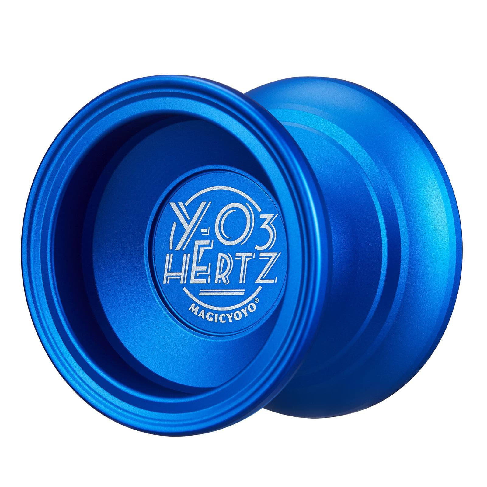 MAGICYOYO Y03 Professional Yoyo Alloy 8 Ball U Bearing Lightweighted Yoyo for Amateurs Beginners blue