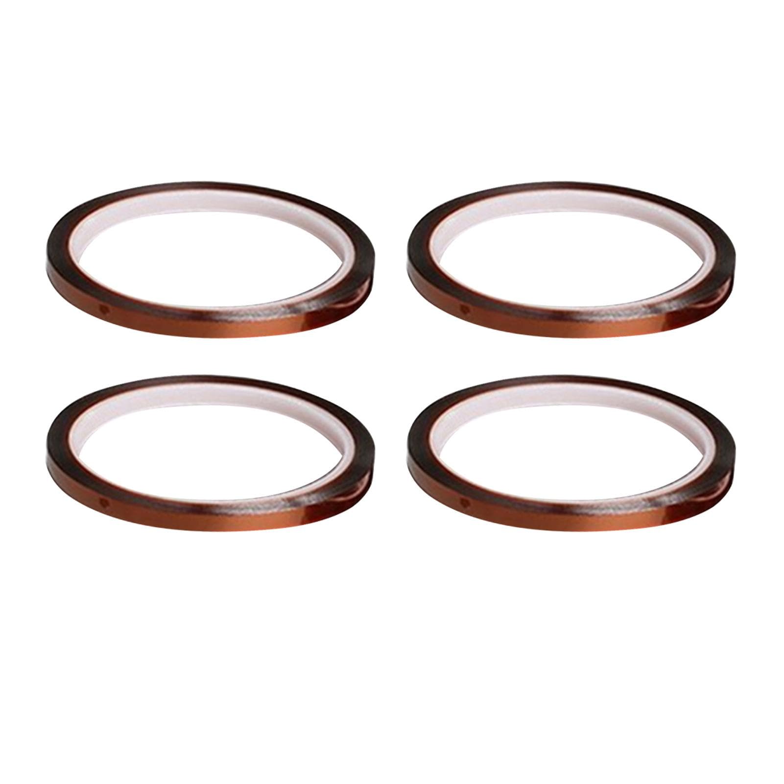 4 Rolls 0.5cmx33m Thermal Tapes High Temperature Resistant Insulating Sublimation Heat Tape