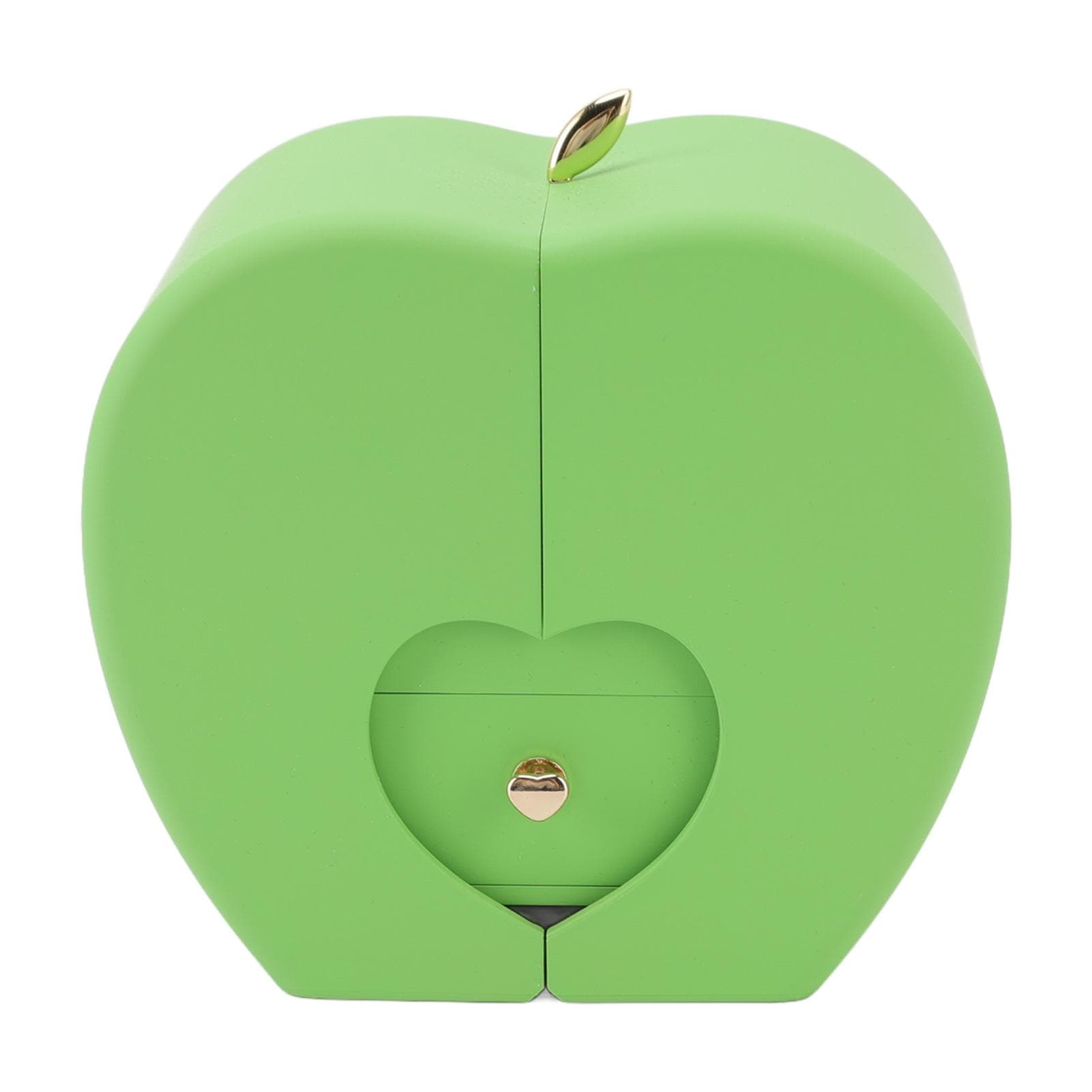 Rose Jewelry Box Apple Rose Shape Acrylic Jewelry Gift Box for Mothers Day Wife Girlfriend