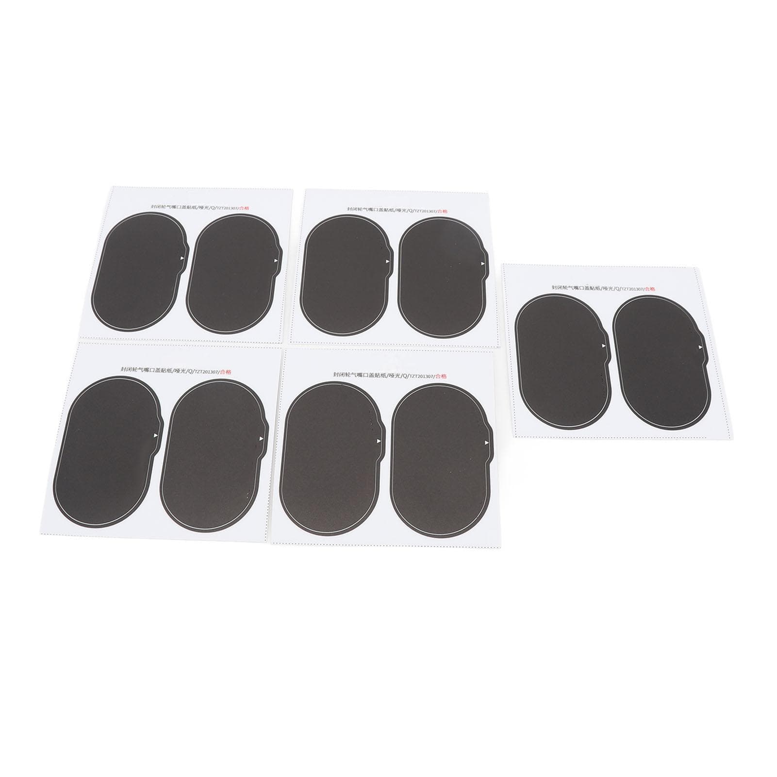 10PCS Bike Sealing Tire Valve Cover Sticker Matte Sealing Wheel Tire Sticker for Road Mountain Bike