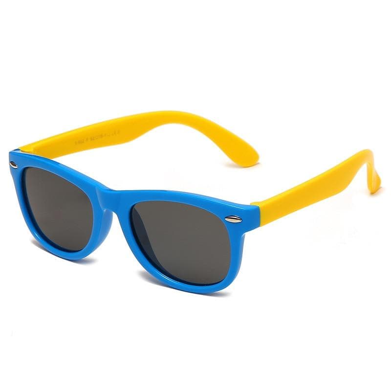 Classical Silicone Gel Frame Children Sunglasses for Girls Boys Multi Color Kids UV Protection Other