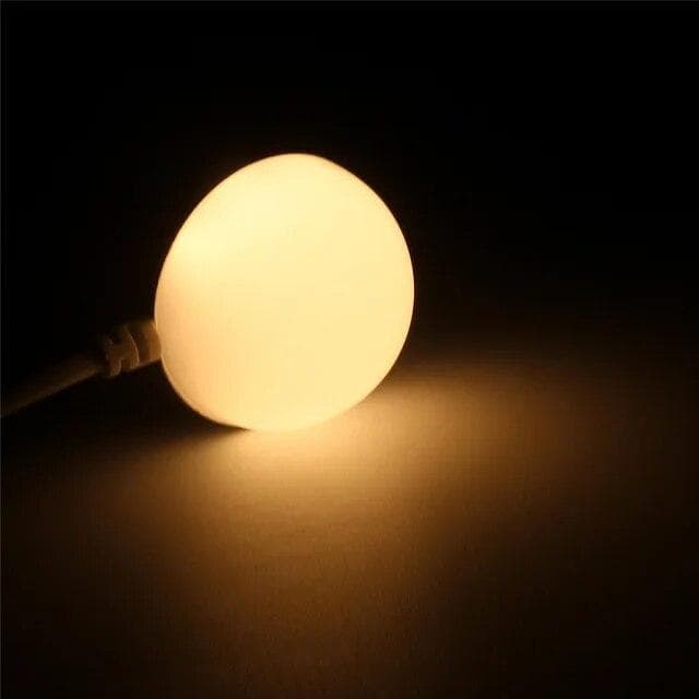 5W Mini USB LED Blub 1.5m USB Cable Book Reading Lights With Switch Magnet Lamp For Children Dormitory Bedroom Desk Lamp warm white